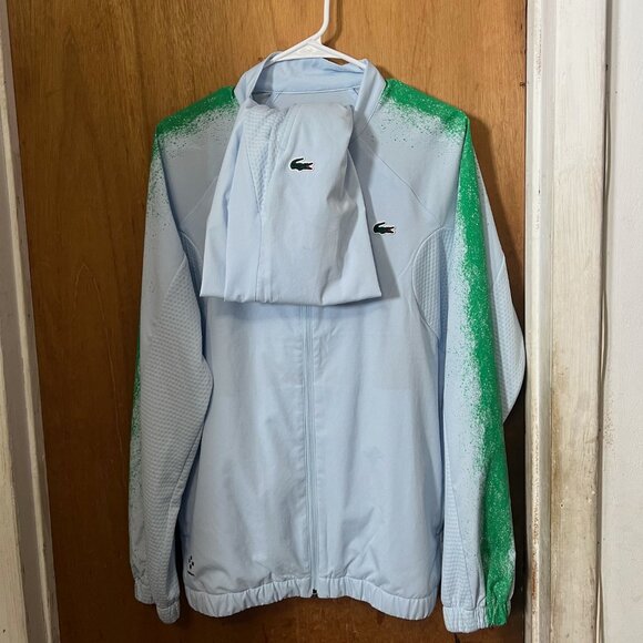 Lacoste Tennis Track Suit, Size Medium - Picture 1 of 4